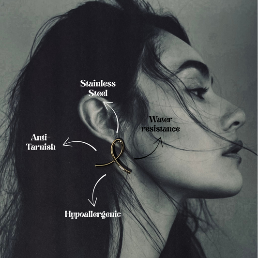 Ebon Loop Earring