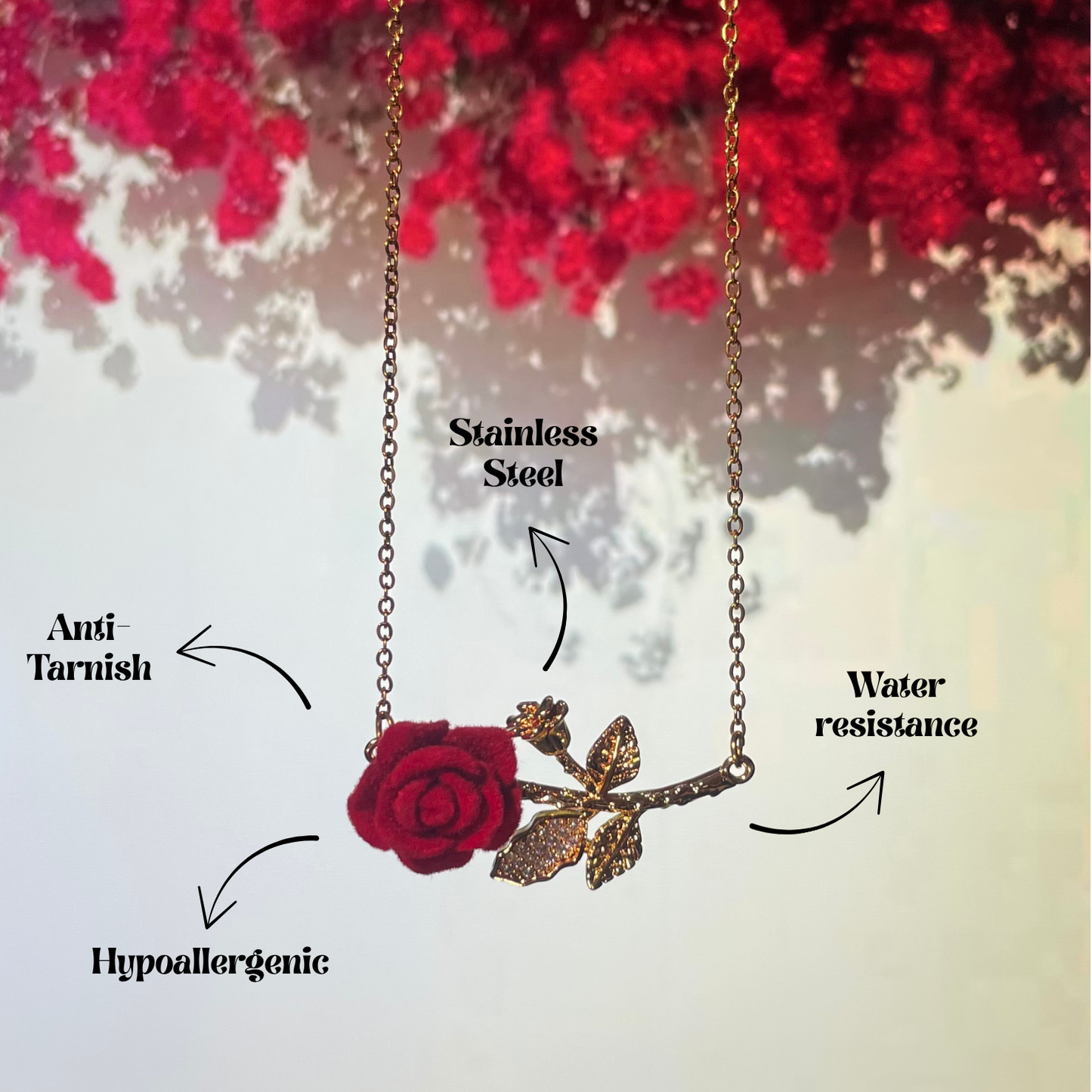 Rose Necklace